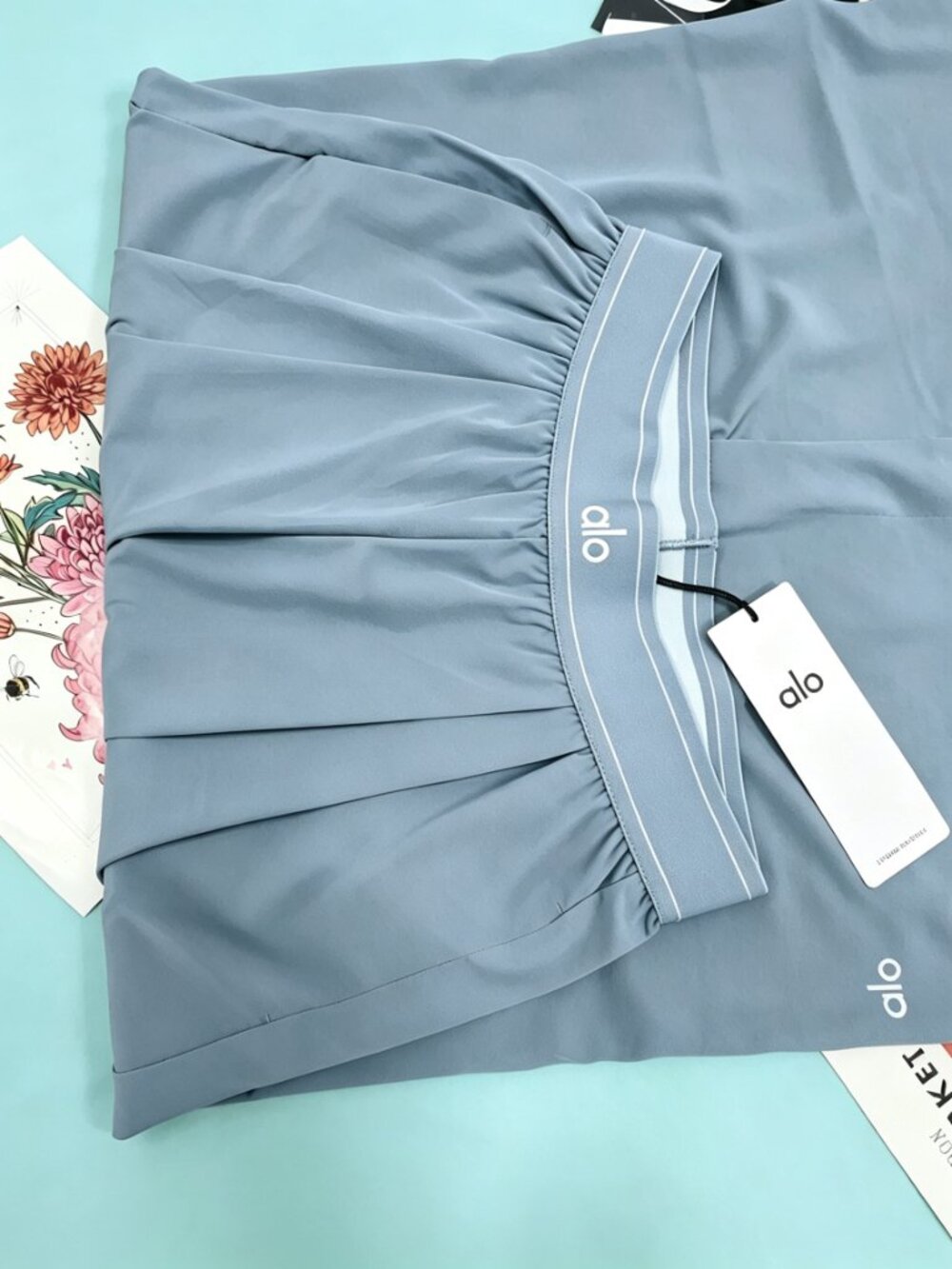 Brand New ALO Yoga Suit Up Trouser Steel Grey🐺30" Inseam Relaxed Fit - Picture 5 of 16